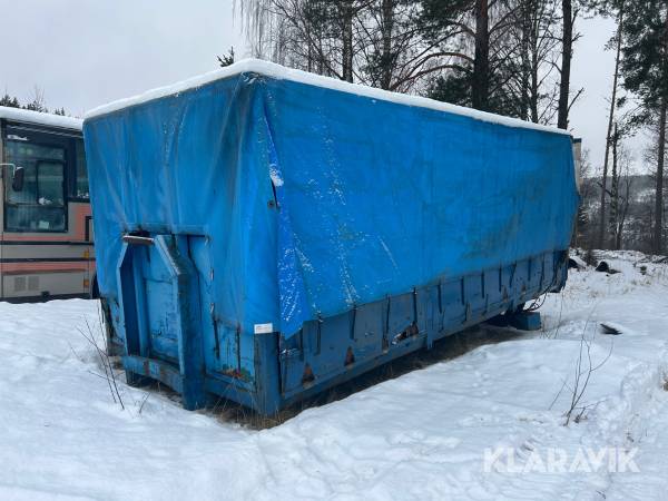 Lastväxlarflak med bakgavellyft