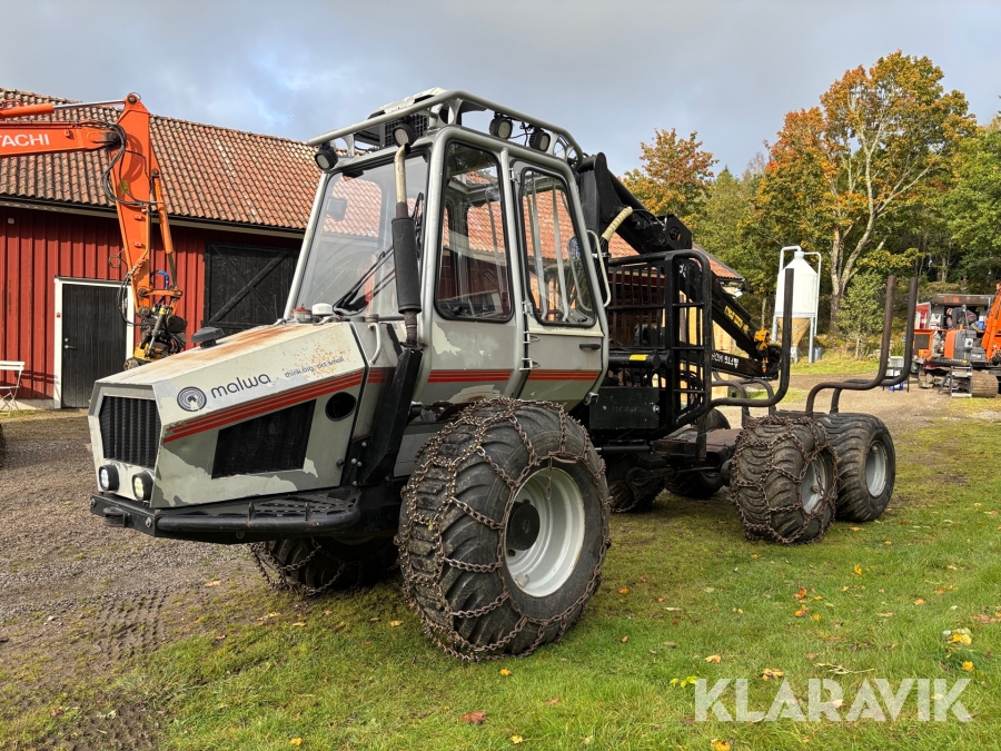 Skotare Malwa 460 k35 kran med GR463 rotor