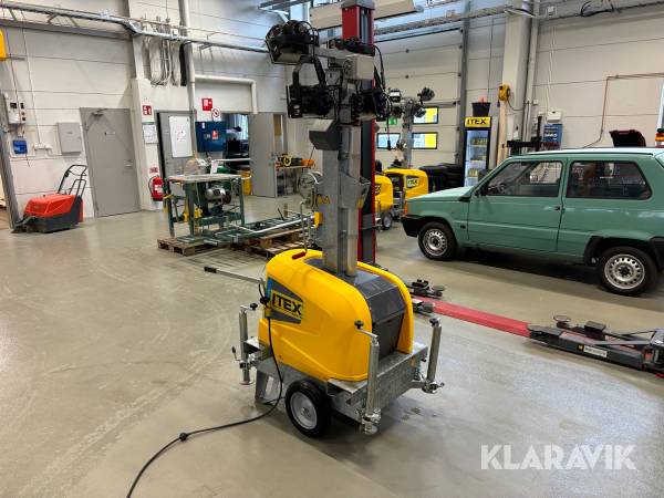 Belysningsmast Atlas Copco HiLight QLB E3+