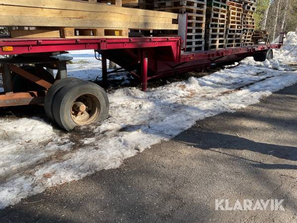 Balvagn/ trailer Kilafors SPB 160 med dolly