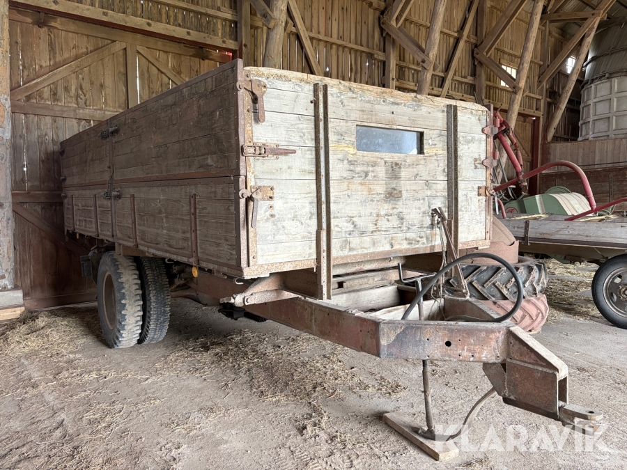 Spannmålsvagn med tipp