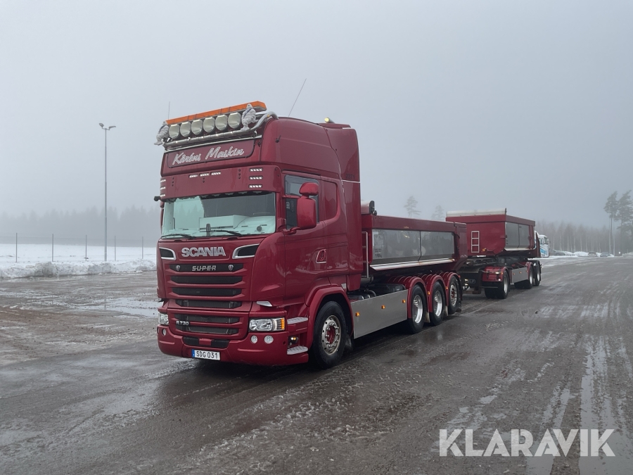 Kassettekipage Scania R730 8x4*4