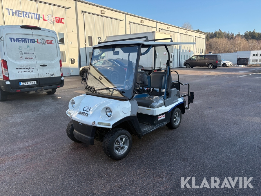 Golfbil Melex KCME arbetsbil