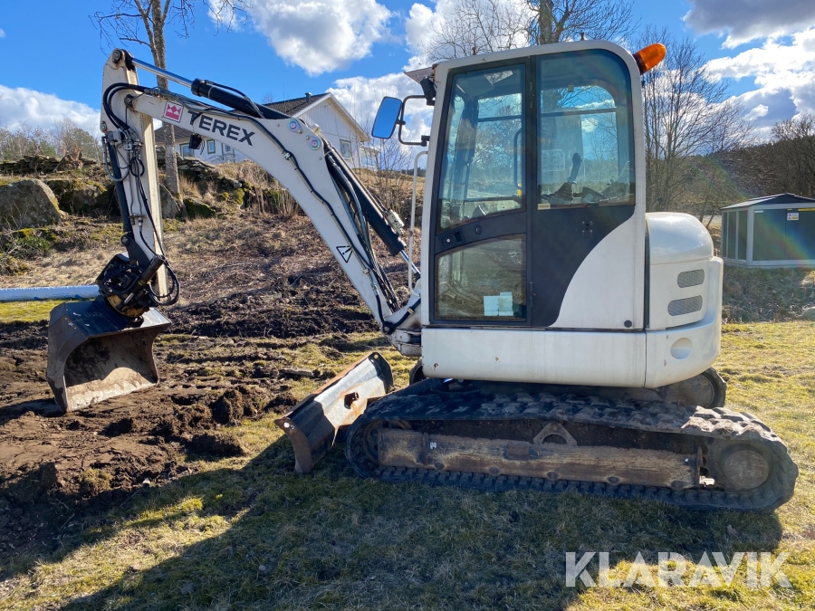 Bandgrävare Terex HR 20 Tiltrotator / 2 skopor