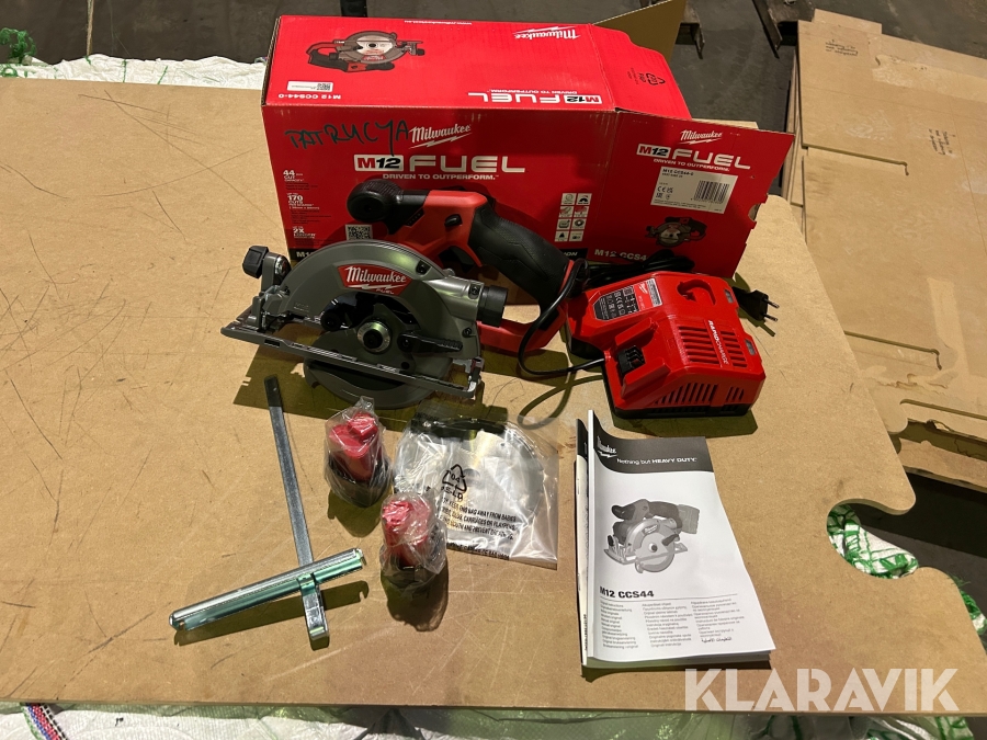 Cirkelsåg Milwaukee M12 CCS44-0