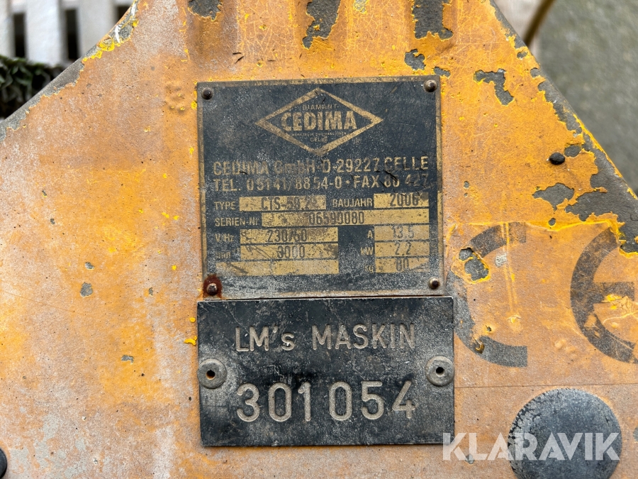 Stenkap Cedima CTS-58.2