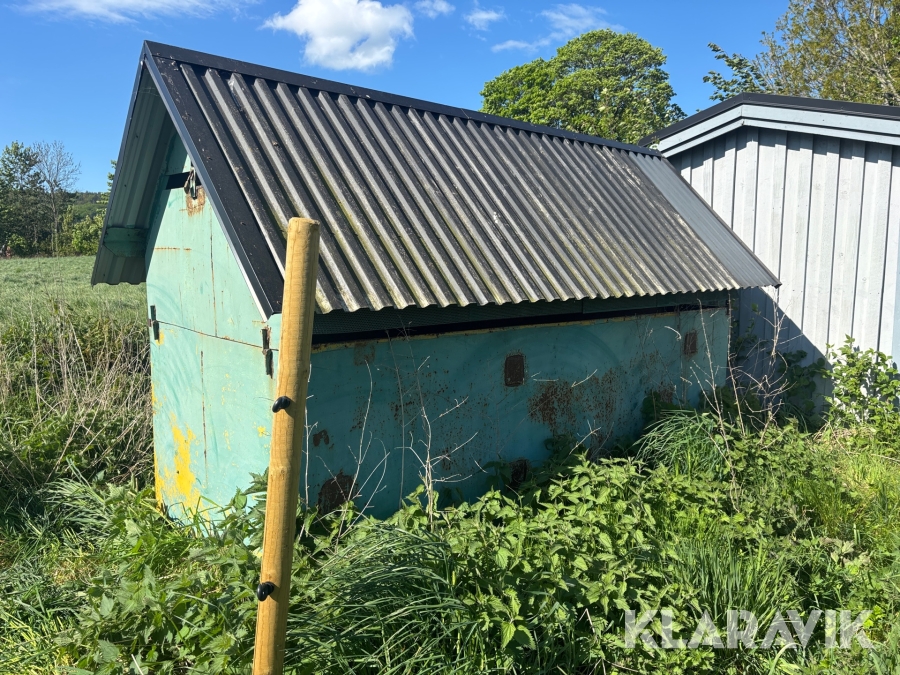 Dieseltank 3000 L med hus