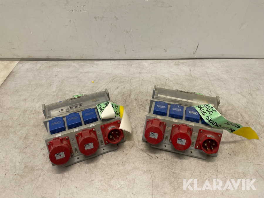 Undercentraler väska Garo UGBL416-6/00/00, UGBL416-6/00/00