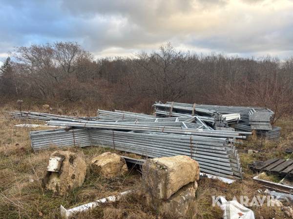 Tälthallsstomme i galvaniserat stål