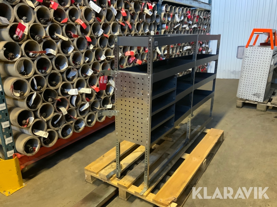 Verktygsinredning för skåpbil BOB system