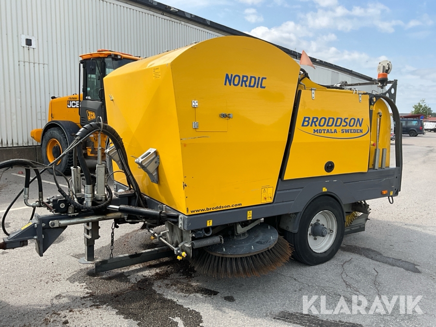 Sopmaskin Broddson Nordic sweeper