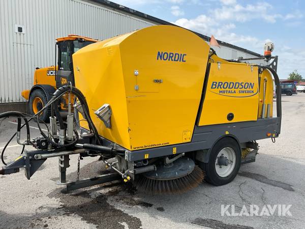 Sopmaskin Broddson Nordic sweeper
