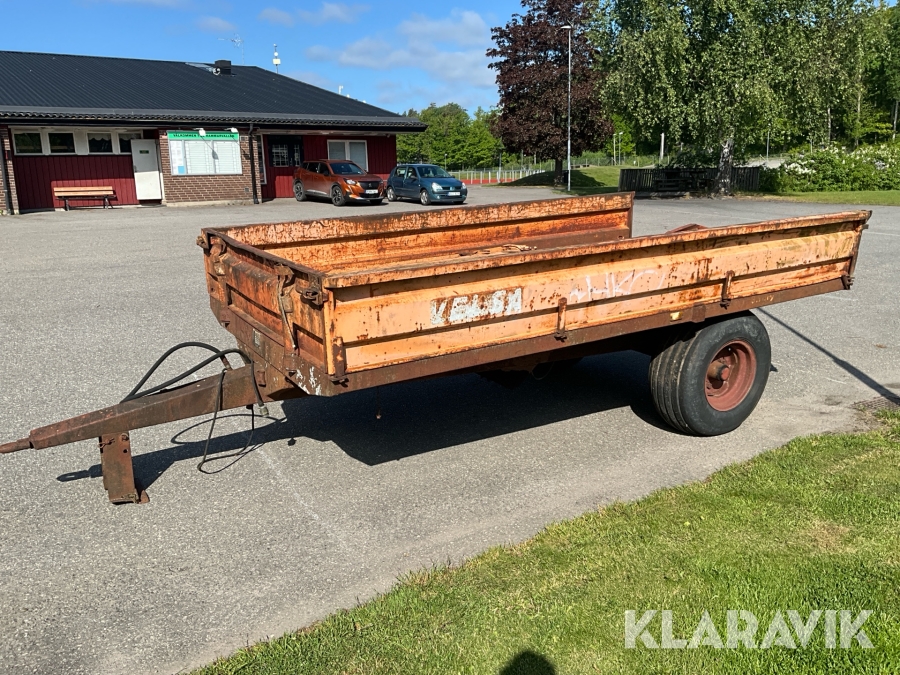 Entreprenad kärra Velsa 5 5000kg