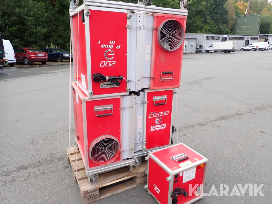 Luftrenare Pullman / Ermator A2000 / A1000 5 st