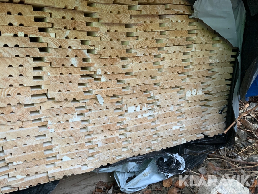 Klaravik Auktioner Panel Lockpanel med rak kant 22120 198st