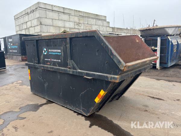 Liftdumpercontainer 10 m3 Dinacon med stora BM