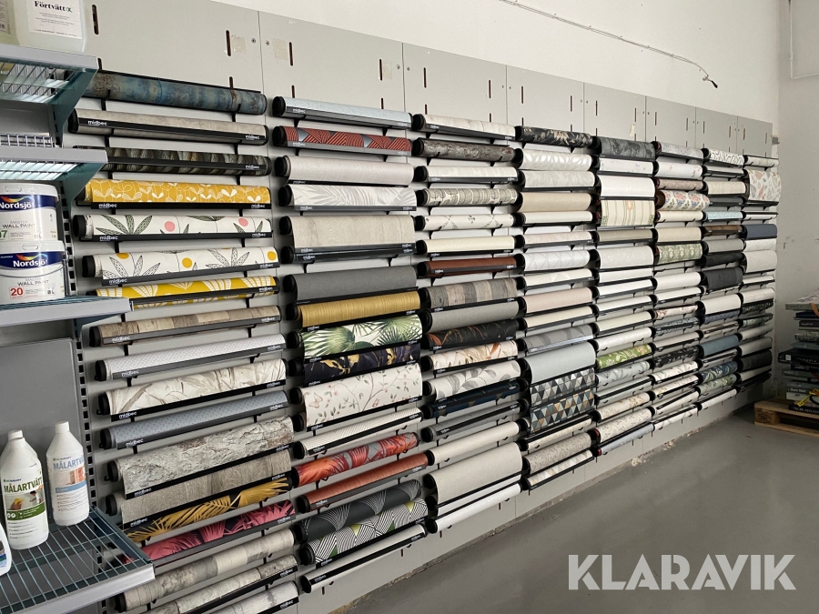 Tapetrullstavla / tavla för färgprover Nordsjö