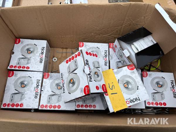 Parti med spotlights