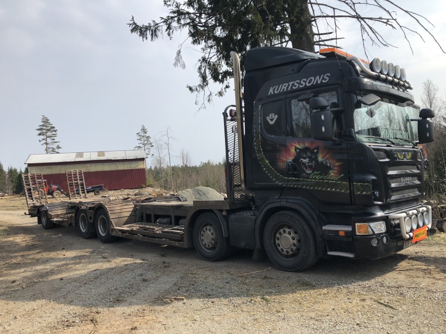 Dunderbygge Lastbil Scania R500 V8 / Smemax