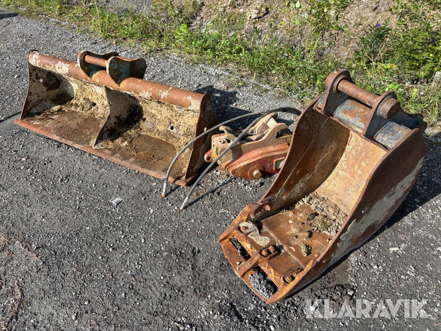 Skopor 2 st med snabbfäste