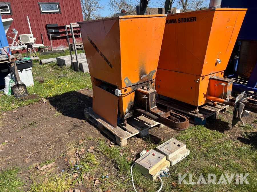 Flisbrännare Skogma Stoker 1st