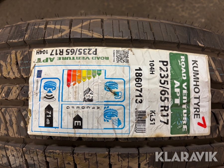 Däck 1st Kumho Tyre Road Venture APT