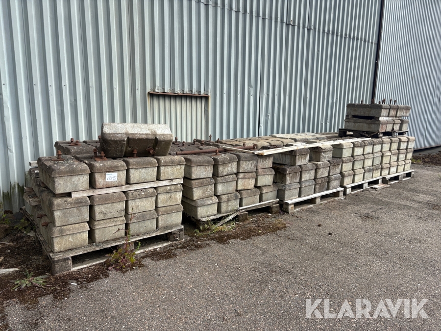 Parti med Betongfundament 126 st