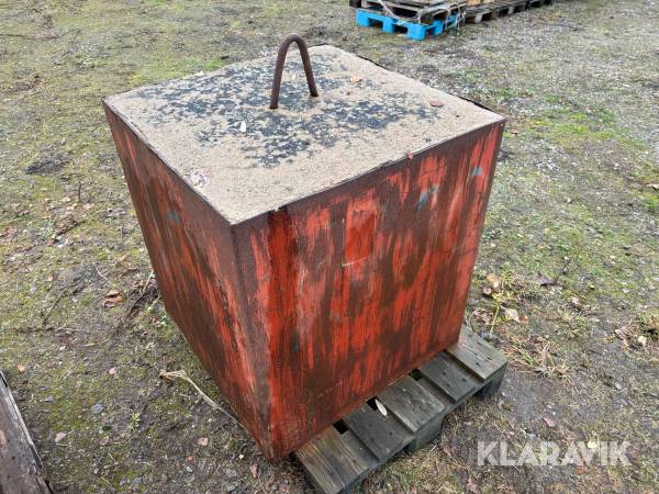 Betongvikt 1300 kg