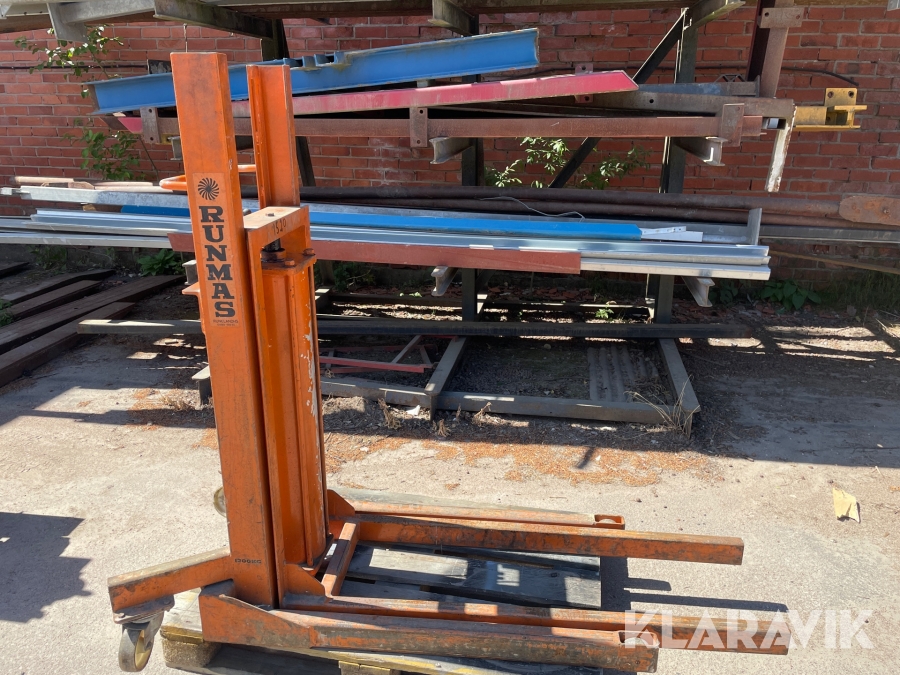 Lift tryckluftsdriven Rumnas