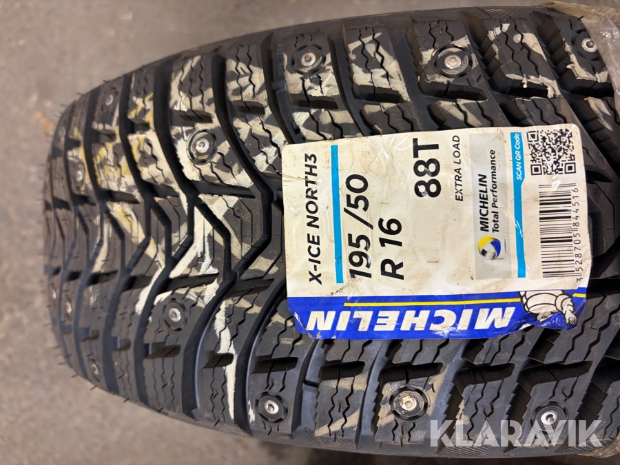 Dubbdäck Däck 1st Michelin X-ice North 3