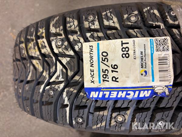 Dubbdäck Däck 1st Michelin X-ice North 3