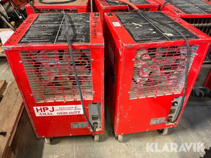 Avfuktningsaggregat med värme Veab LAF 45 A 2 st