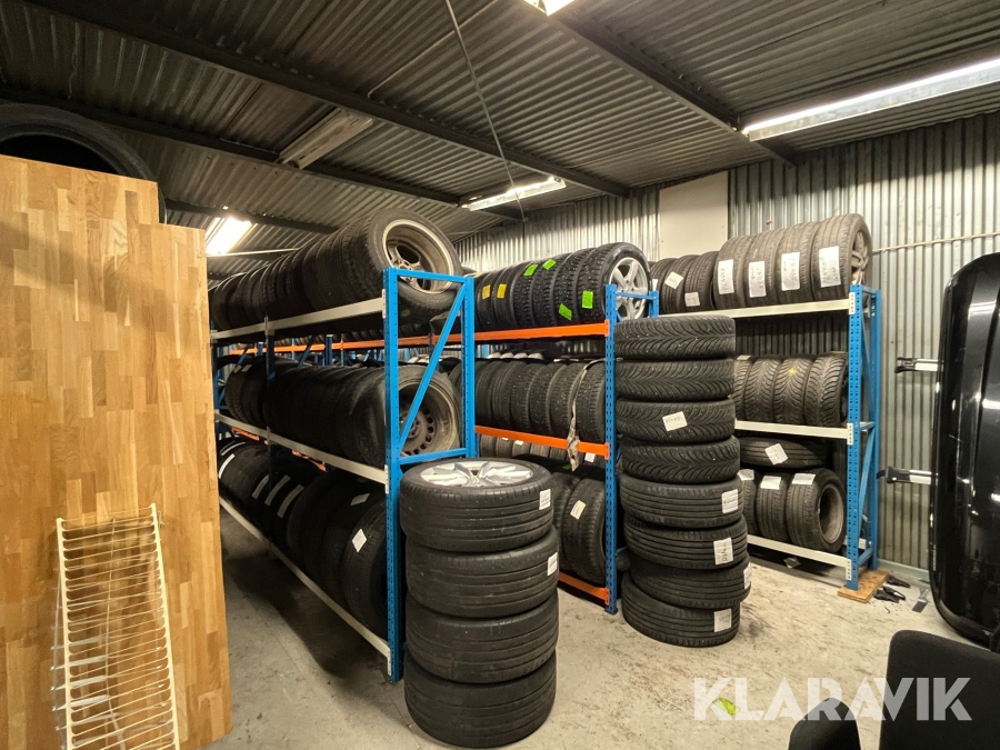 Däckställage 21 st sektioner