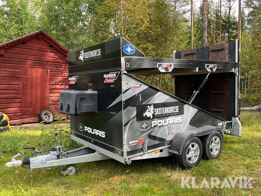 Skotersläp Elevate Trailers Carry 4