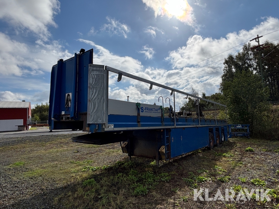 Bygeltrailer Burg BPO 16-27 OZZXB