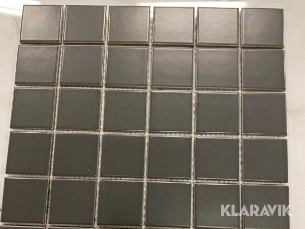 Mosaik Mörkgrå - 10 m2