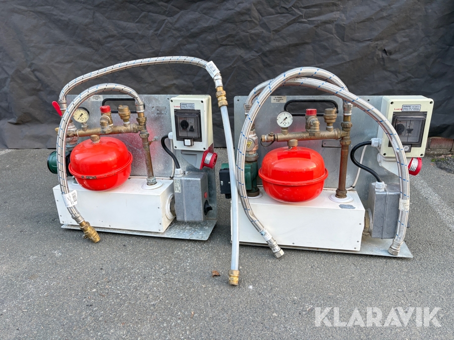 Elpanna för golvvärme Relek 9000 W 2 st