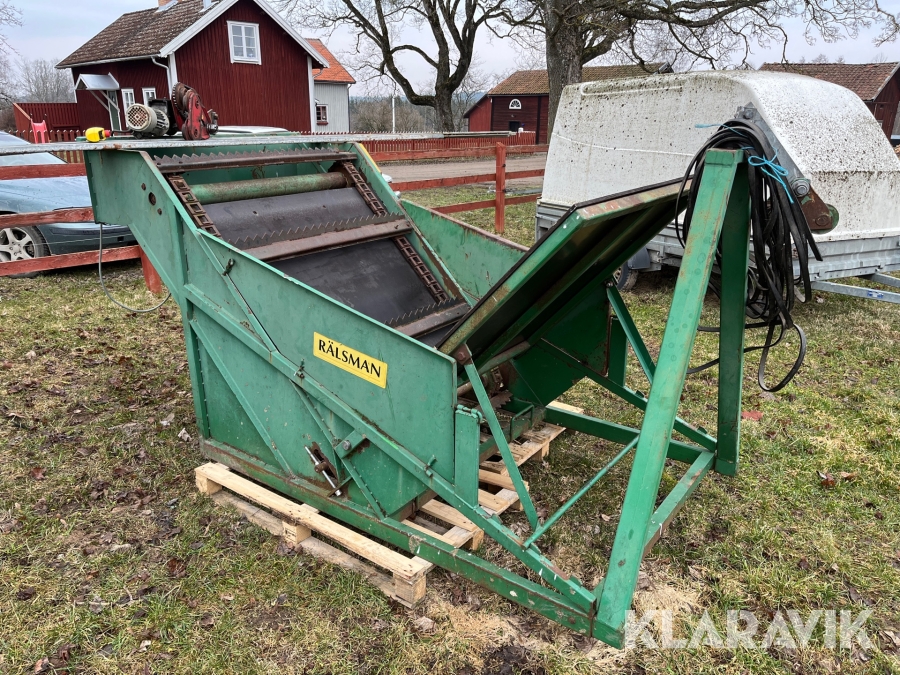 Balupprullare med drivning Rälsman