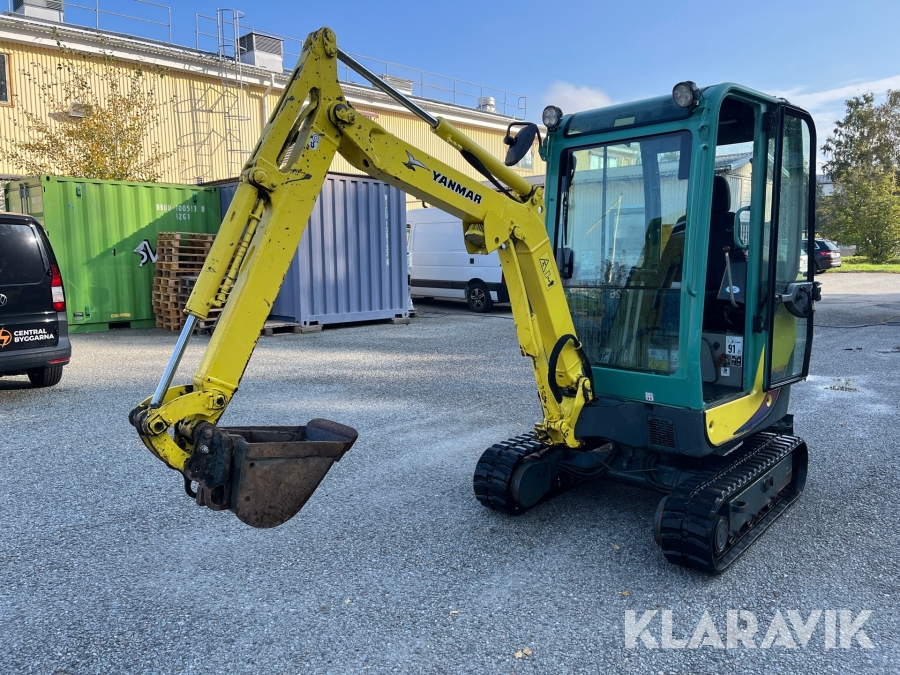 Minigrävare Yanmar SV17 EX