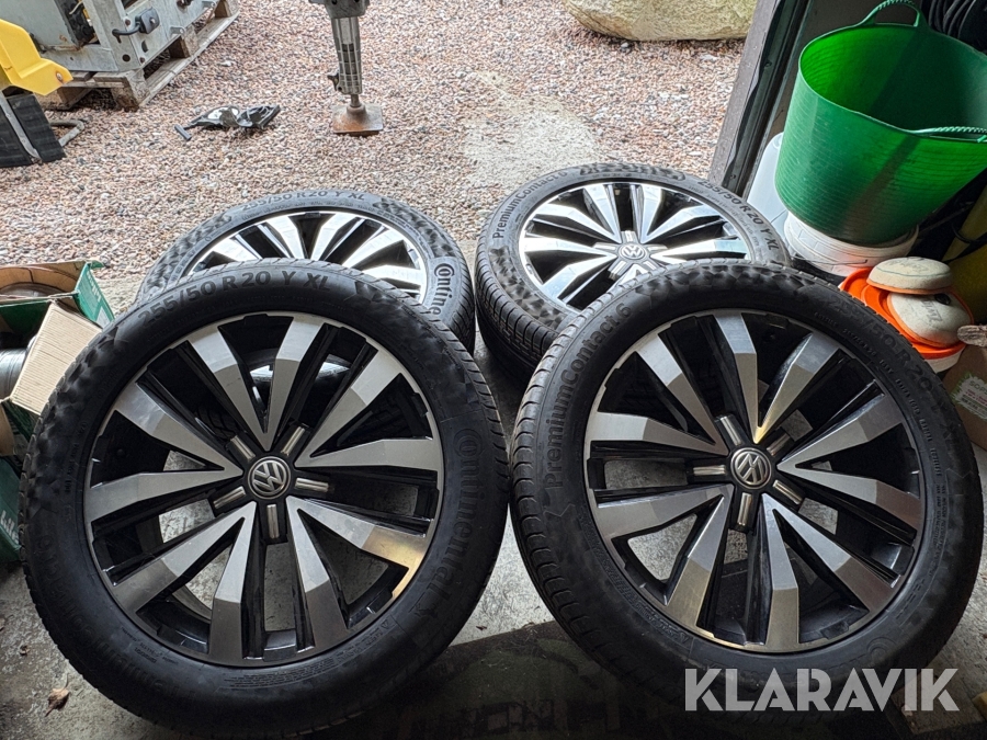 Sommardäck 255/50R20 Continental Premium Contact 6 med fälg 4st