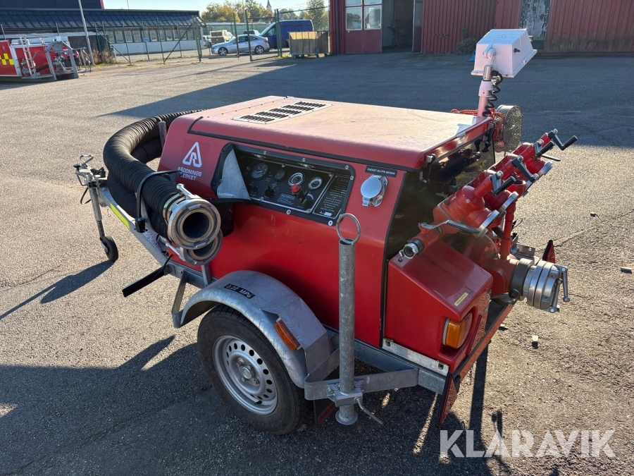 Motorspruta med Volvo B23 motor Waterous / Volvo