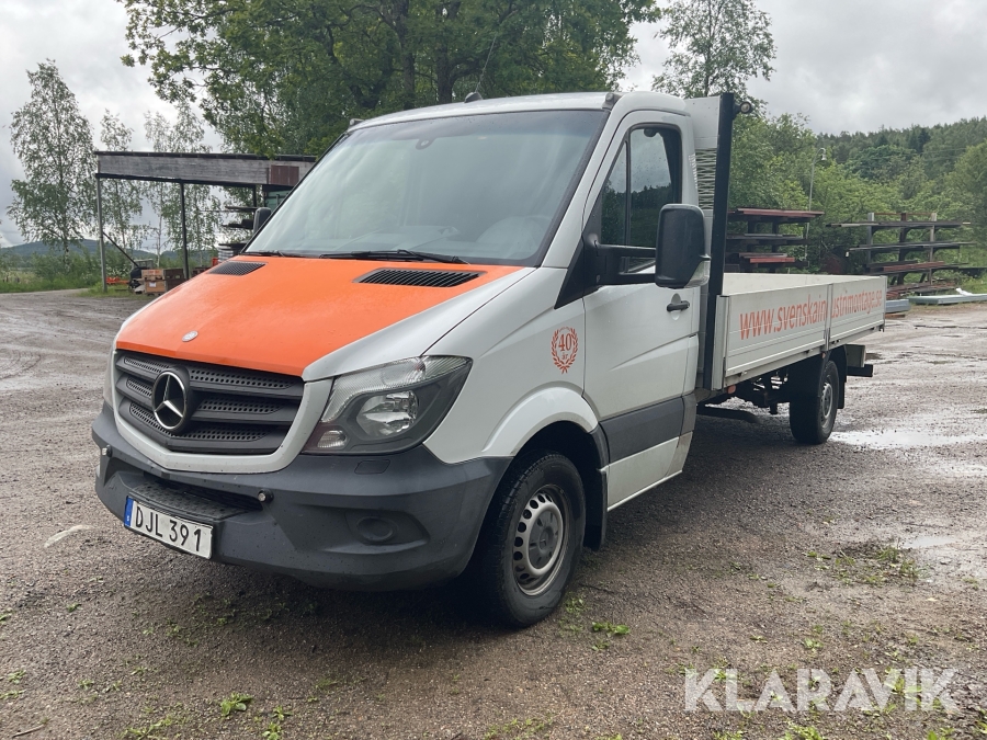 Flakbil Mercedes-Benz Sprinter Van 316 CDI, Söderhamn, Klara