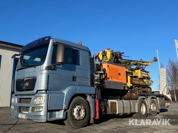 Ekipage Borrigg MAN TGS 26.480 / Fraste / Atlas Copco