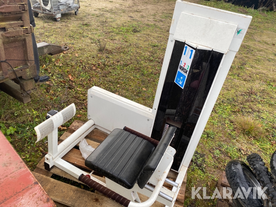 Gymmaskin för benträning  