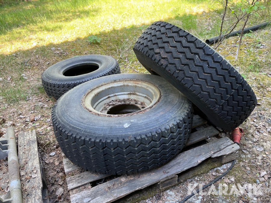 Däck till lastbilstrailer Michelin F-20 pilote 3st