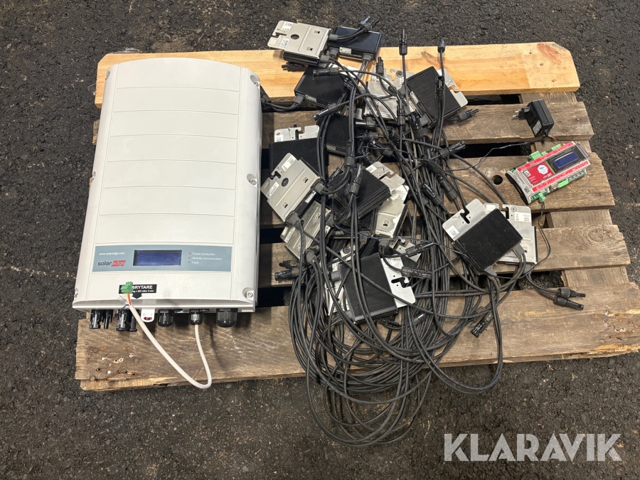 Växelriktare SolarEdge 5kW med optimerare