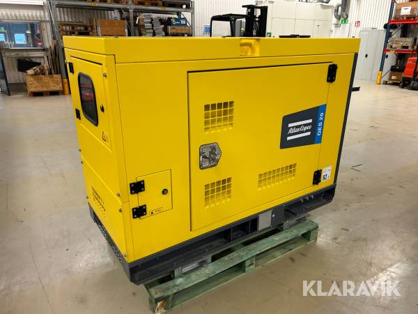 Elverk Atlas Copco QES 20