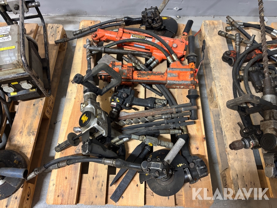 Hydrauliska handverktyg Stanley