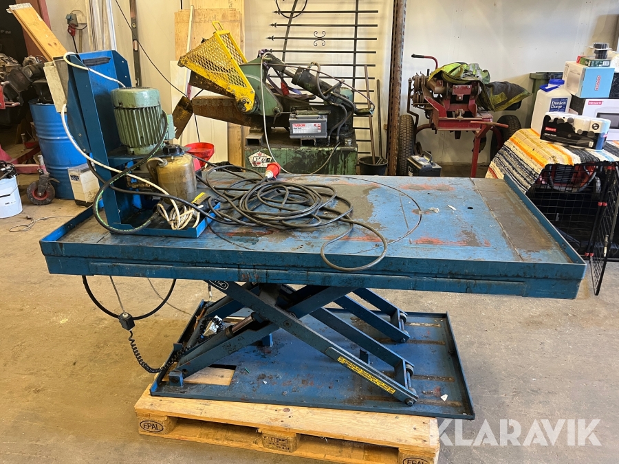 Lyftbord Hymo 173x90 1200kg