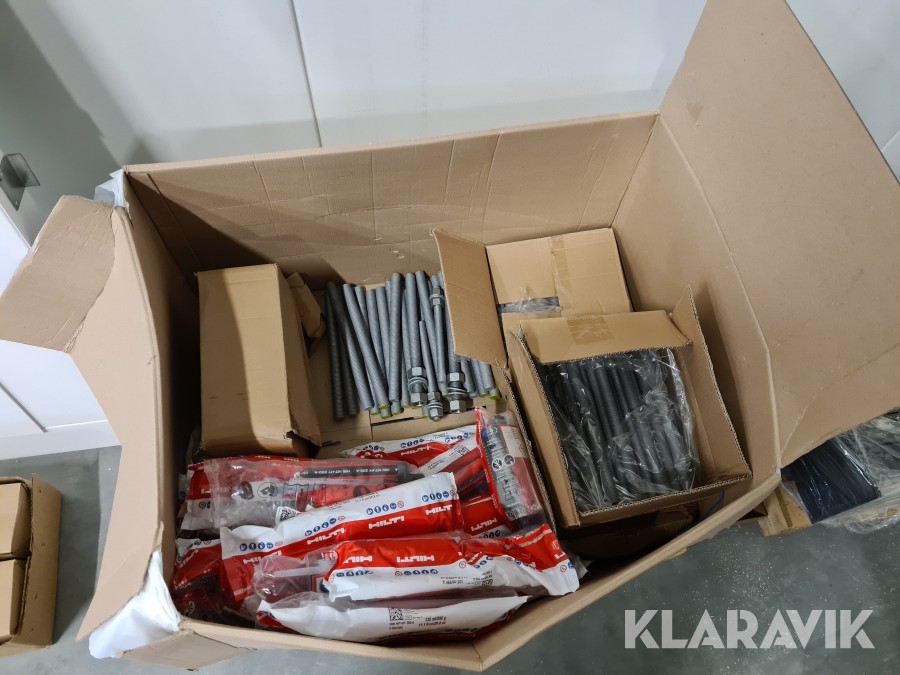 Gängstänger och Hilti Kemankare